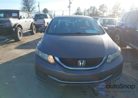 2014 Honda Civic Ex из США, поврежденный, VIN 2HGFB2F80EH543947